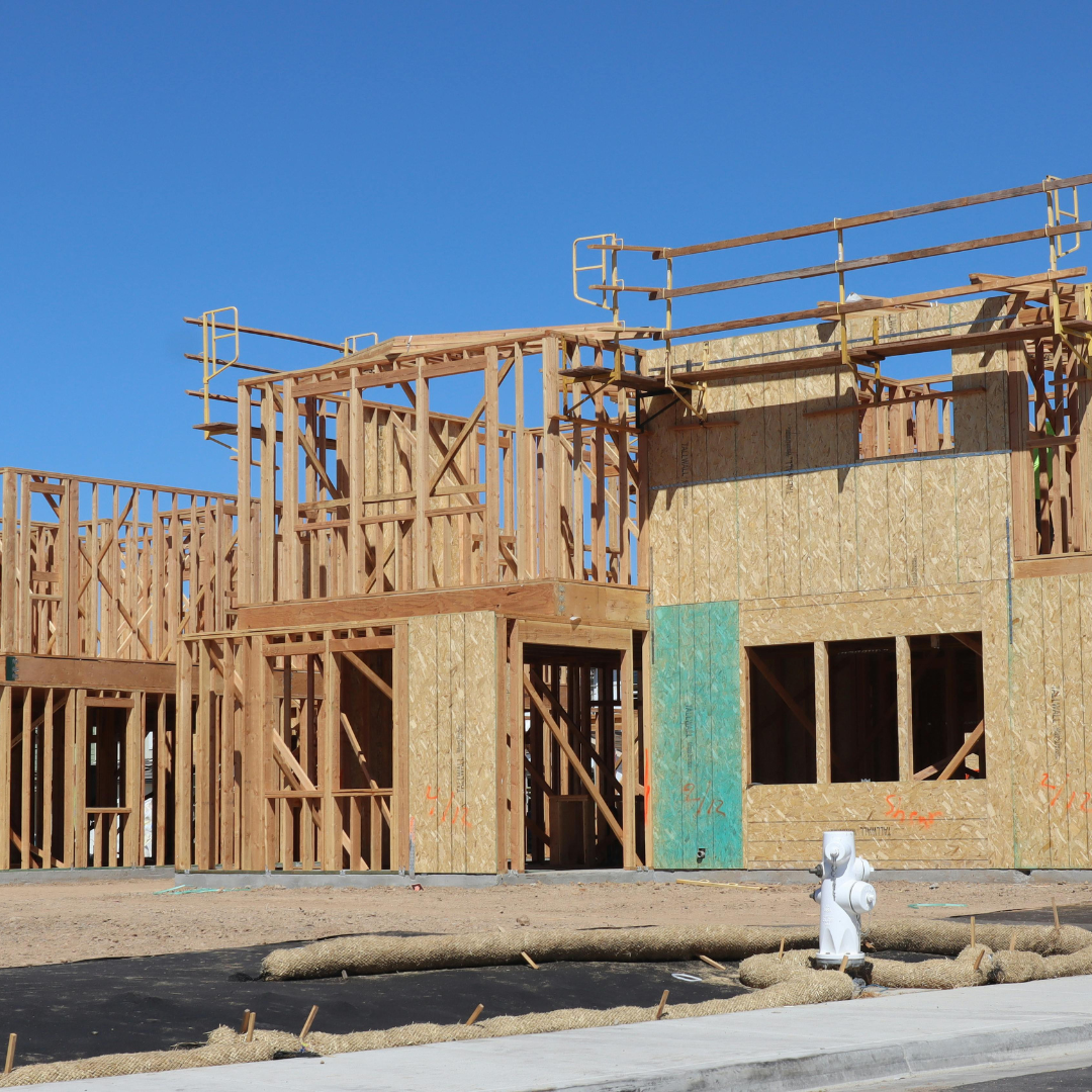 A home being built